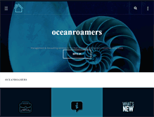 Tablet Screenshot of oceanroamers.biz